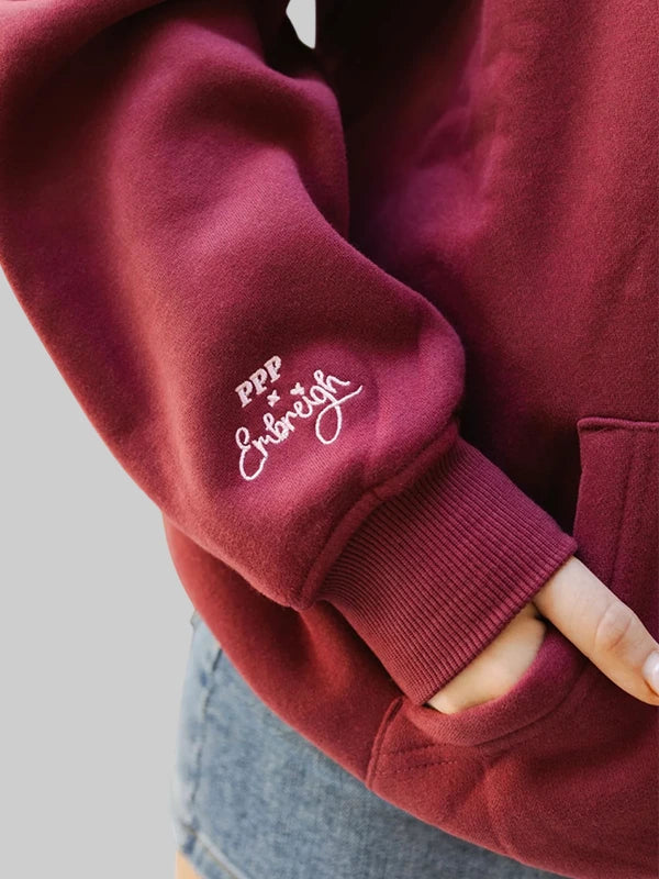 Live in the Moment Hoodie PPP X Embreigh