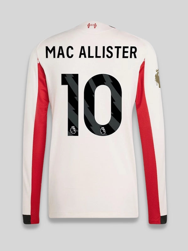 Liverpool Long Sleeve Player Jersey Alexis Mac Allister