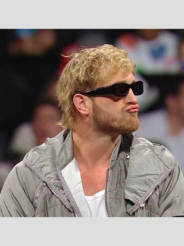 Logan Paul Stone Island Jacket Grey