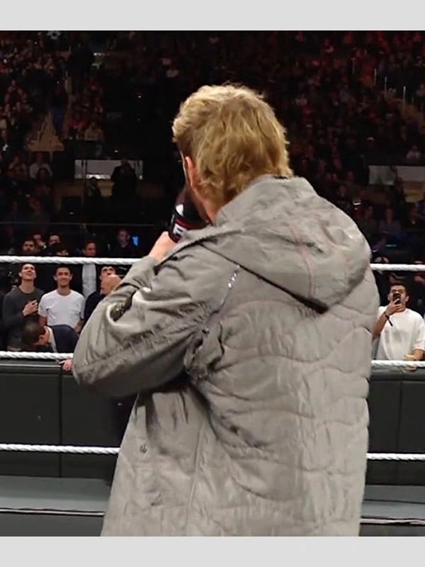 Logan Paul Stone Island Year Of The Snake Jacket Grey