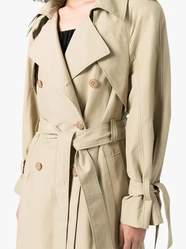 Long Dorothee Schumacher double-breasted Trench Coat