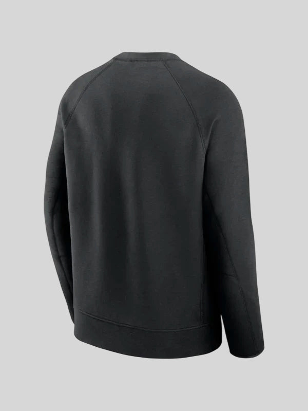 Los Angeles Dodgers Nike Tech Fleece Raglan Sweatshirt Black