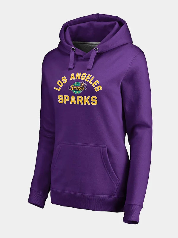 Los Angeles Sparks Purple Overtime Hoodie