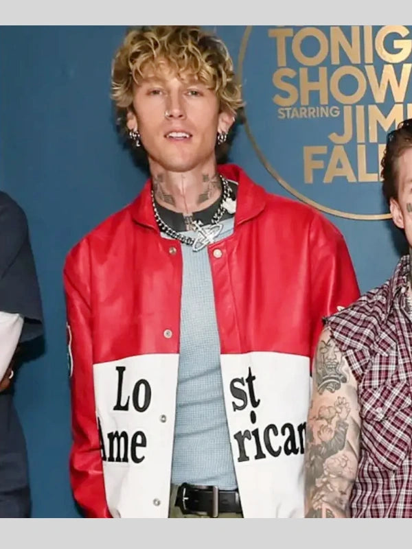 Lost Americana Jacket Red And White