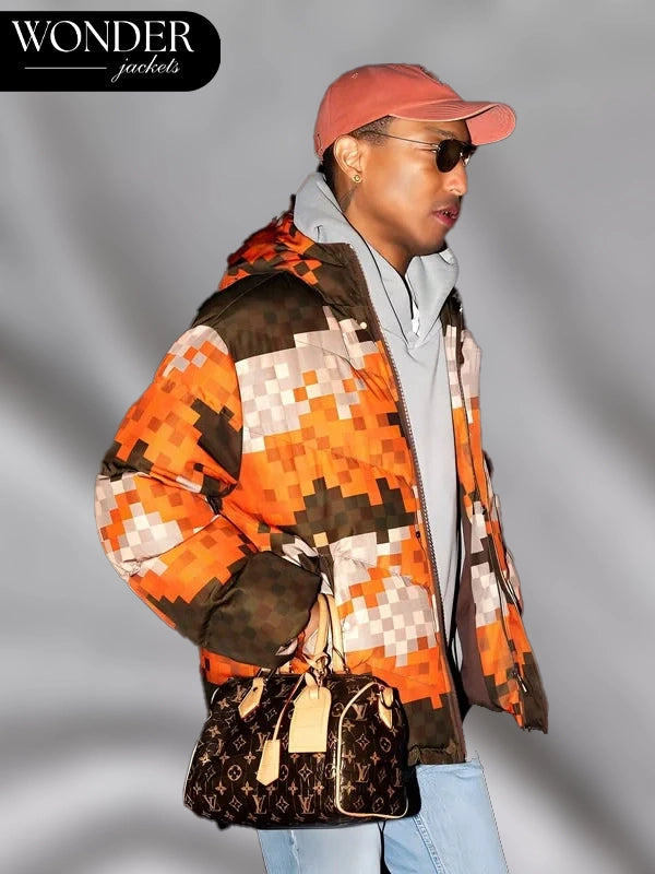 Louis Vuitton Printed Puffer Jacket