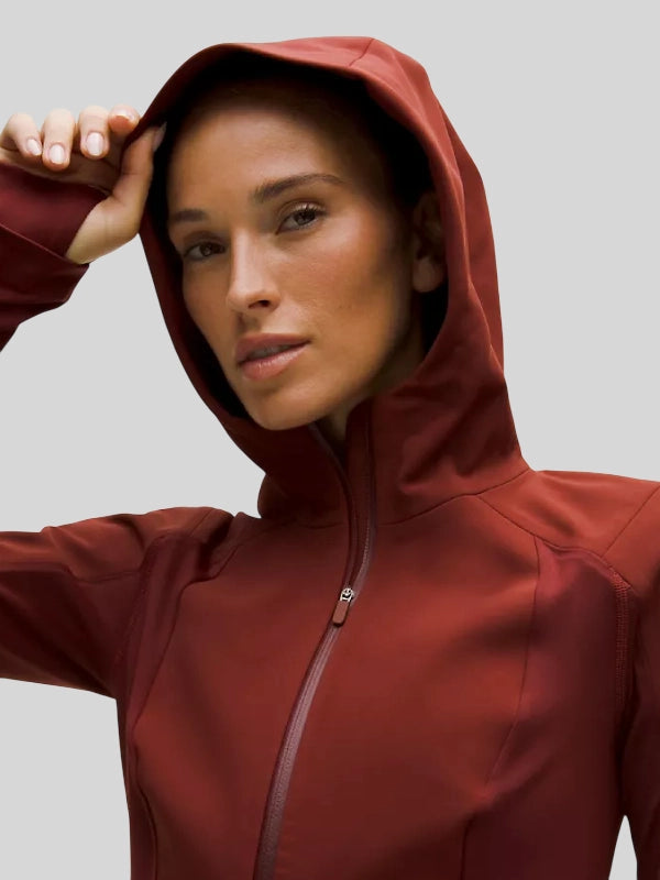 Lululemon Cross Chill Brown zip-up Jacket
