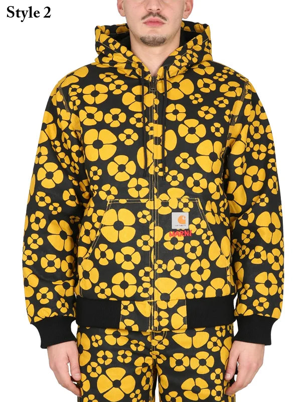 MARNI X CARHARTT WIP FLOWER JACKET