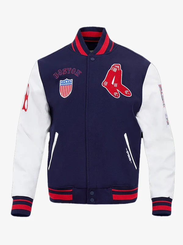 MLB Boston Red Sox Retro Varsity Jacket