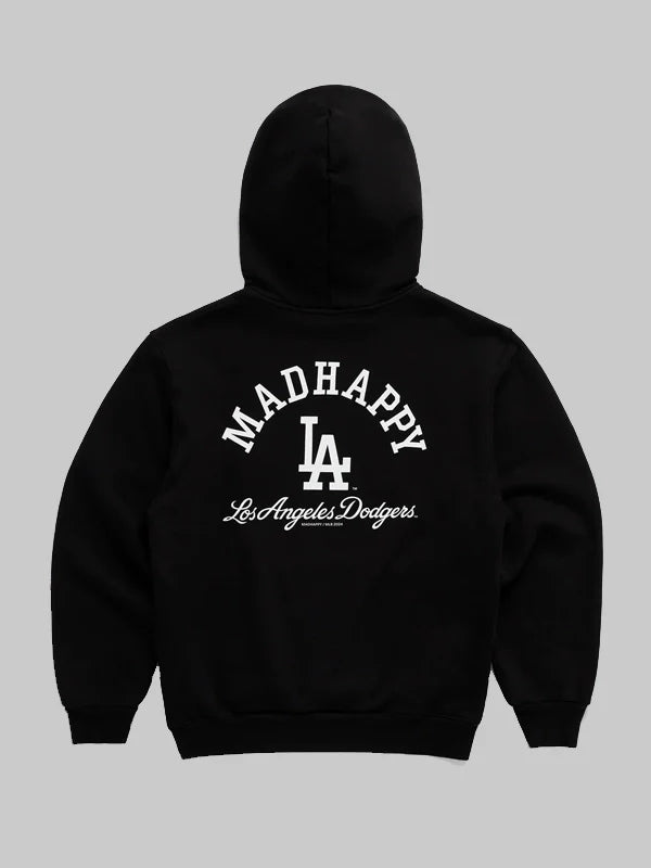 Madhappy Dodgers Fleece Hoodie Black