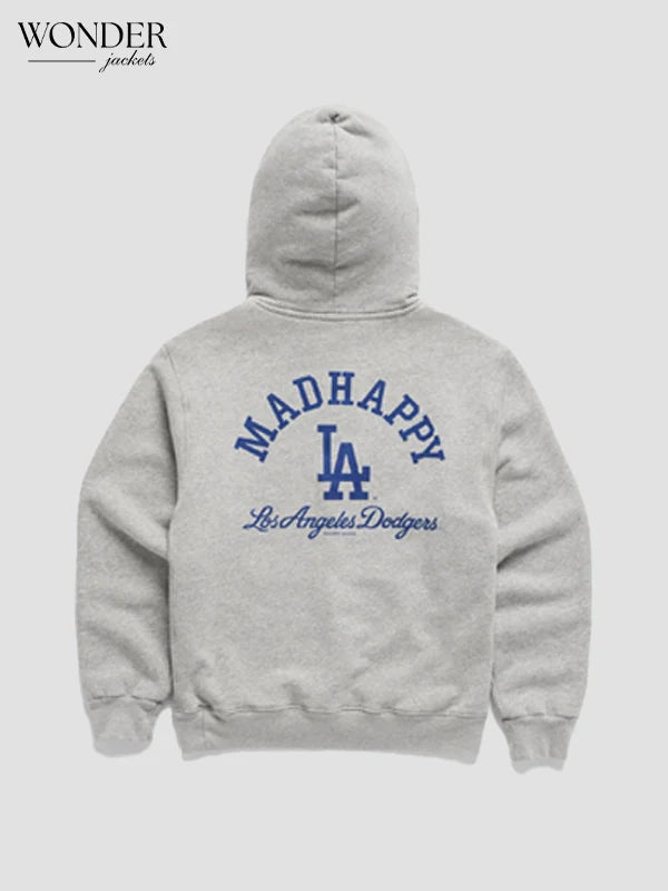 Madhappy Dodgers Hoodie Grey