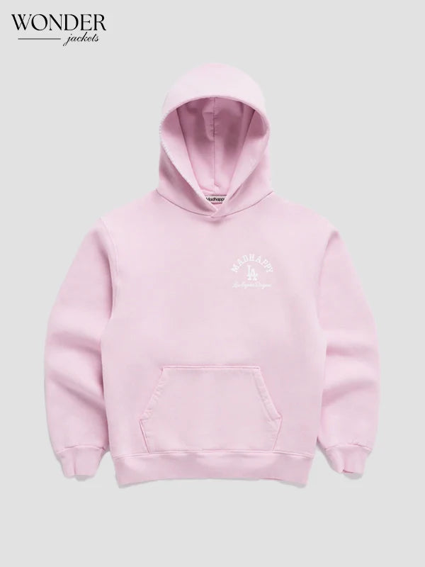 Madhappy Dodgers Pink Hoodie