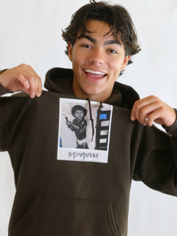 Malachi Barton Brown Hoodie