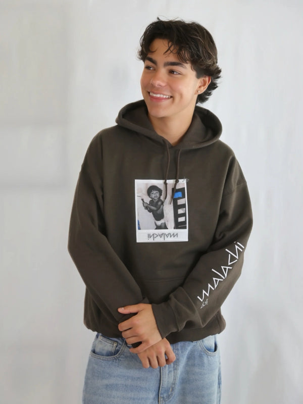 Malachi Barton Hoodie Brown