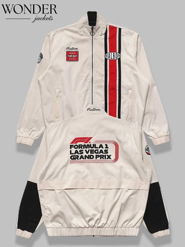 Malbon x Formula 1 Grand Prix Camber Racing Stripe Jacket