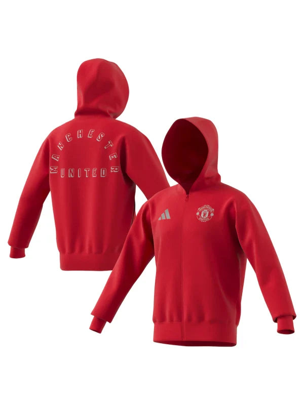 Manchester United Anthem Full-Zip Hoodie