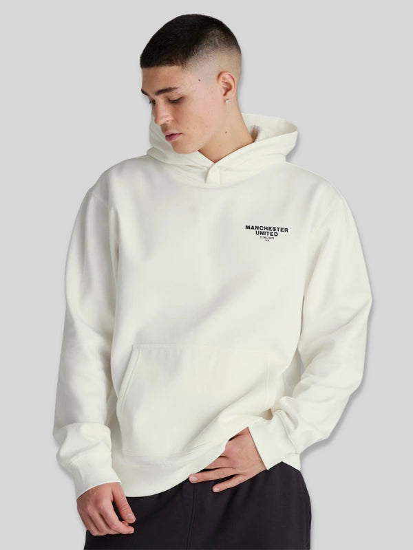 Manchester United Back Print Overhead Hoodie