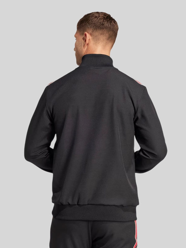 Manchester United adidas Black Track Jacket