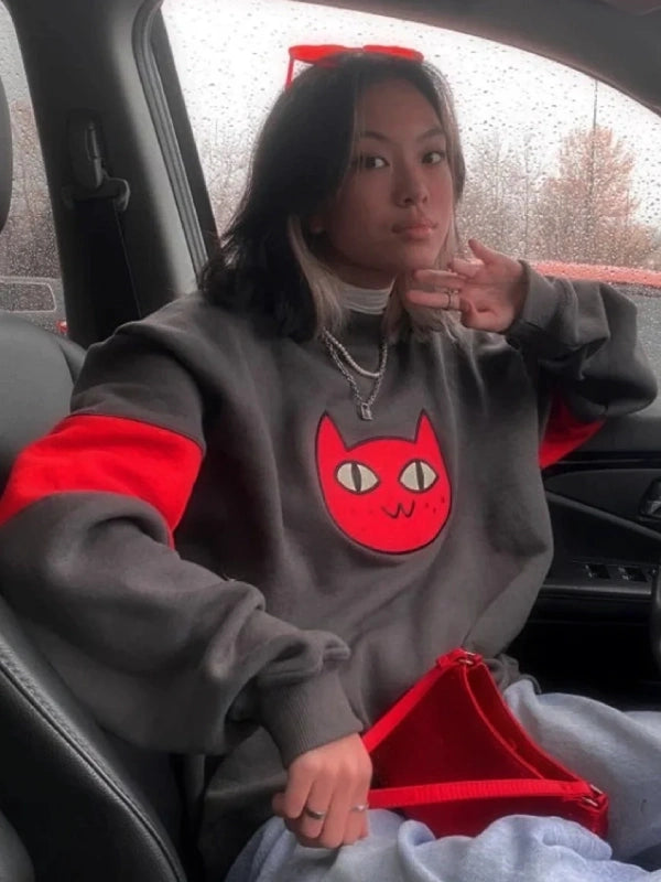 Marceline Cat Crewneck Sweatshirt