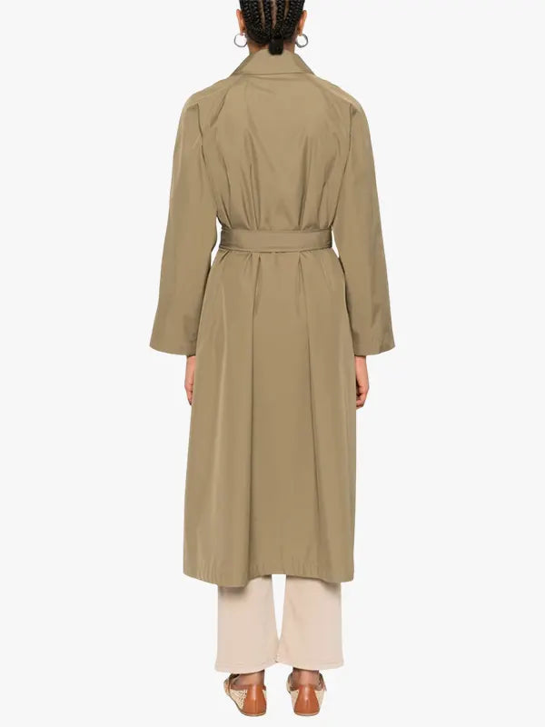 Marella Belted Long Trench Coat 