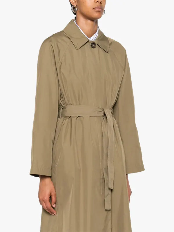 Marella Belted Trench Long Coat 