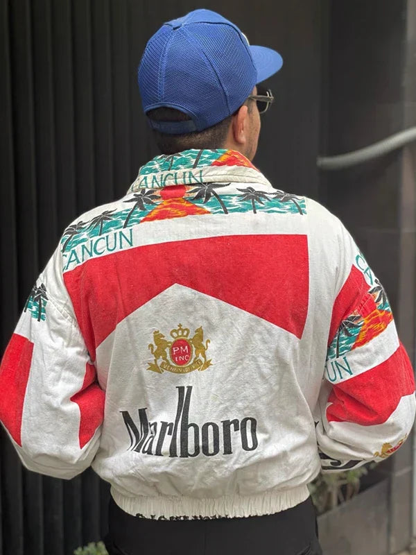 Marlboro Cancun Jacket Back Pose