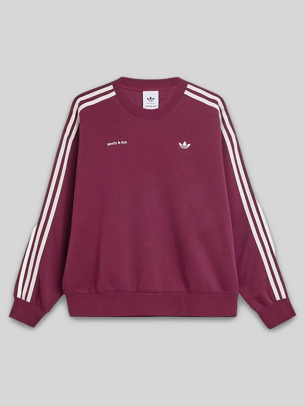 Maroon Rich x Adidas Sweatshirt