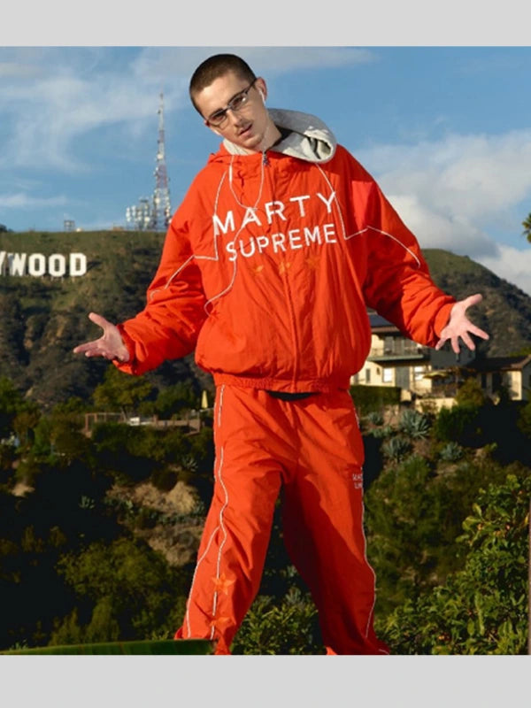 Marty Supreme Orange Jacket