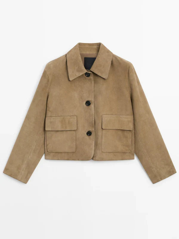 Massimo Dutti Suede Jacket