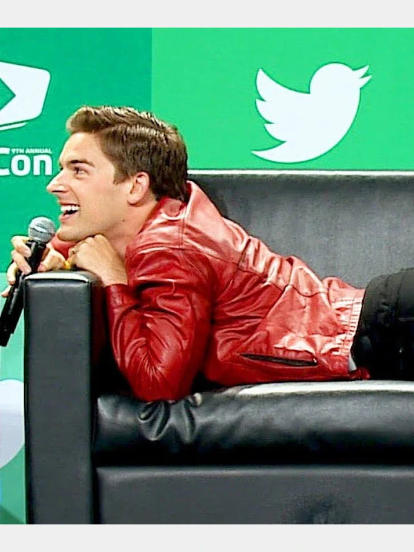 Matpat Leather Jacket Red