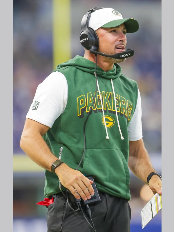Matt LaFleur Packers Hoodie Green