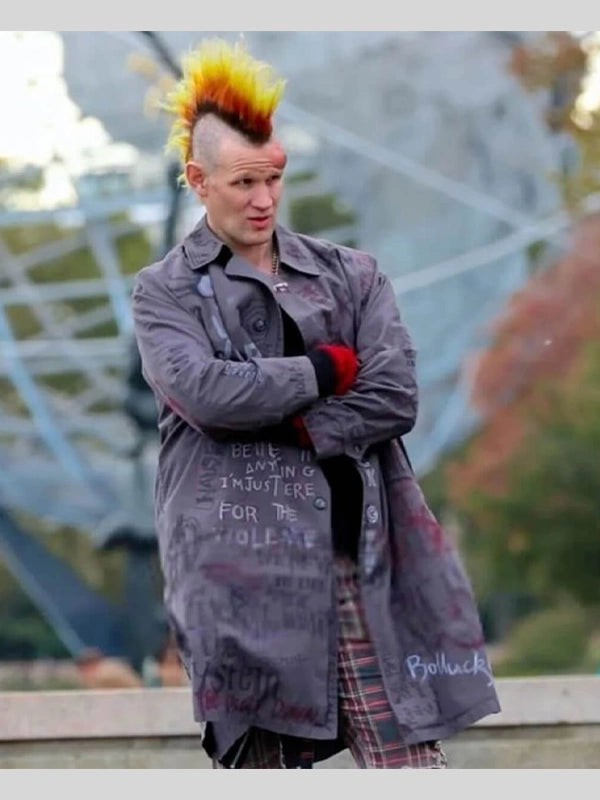Matt Smith Caught Stealing Russ Coat