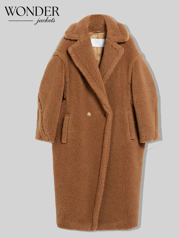 Max Mara Teddy Coat Womens