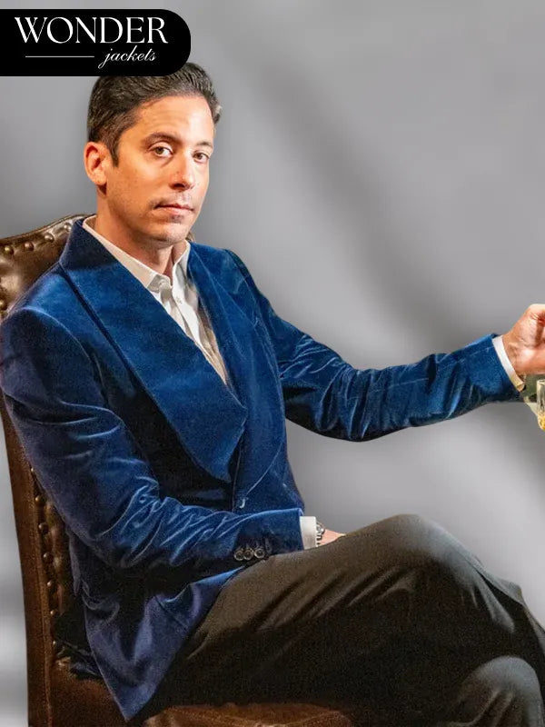 Mayflower Smoking Velvet Blazer