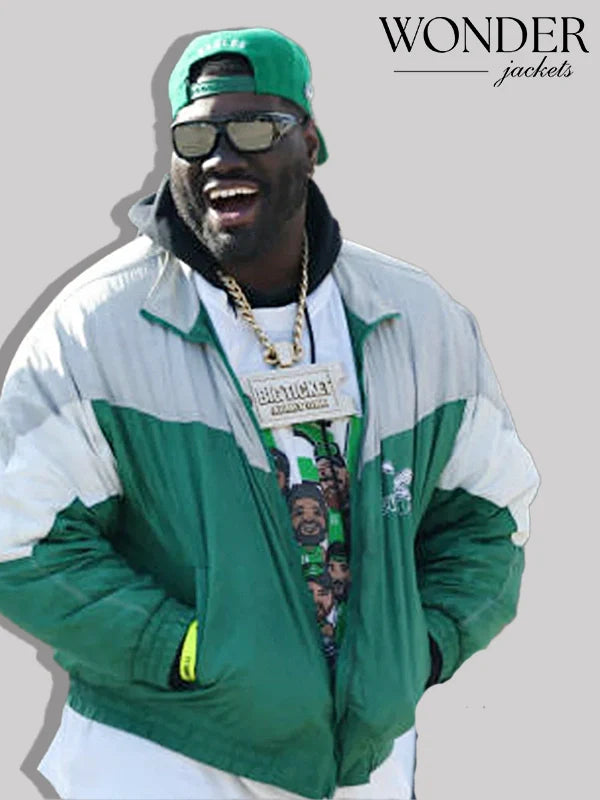 Mekhi Becton Philadelphia Eagles Jacket