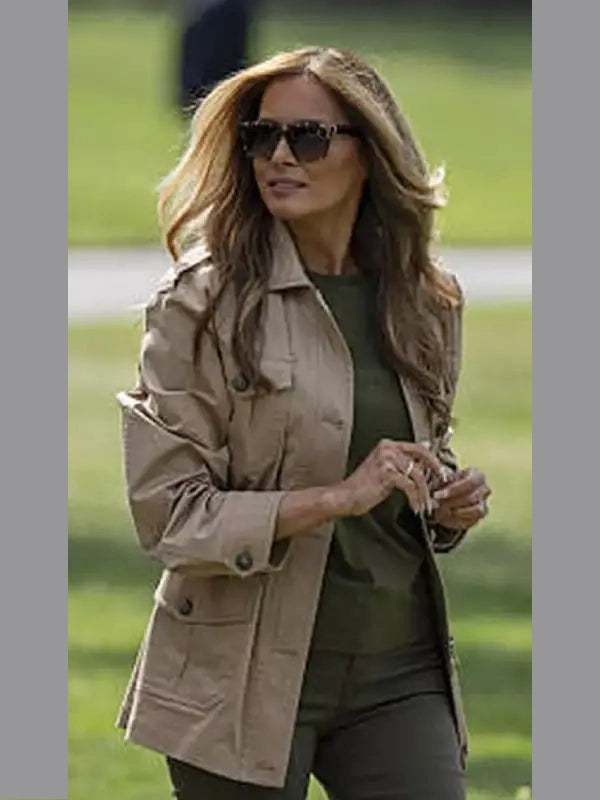 Melania Trump Cotton Jacket
