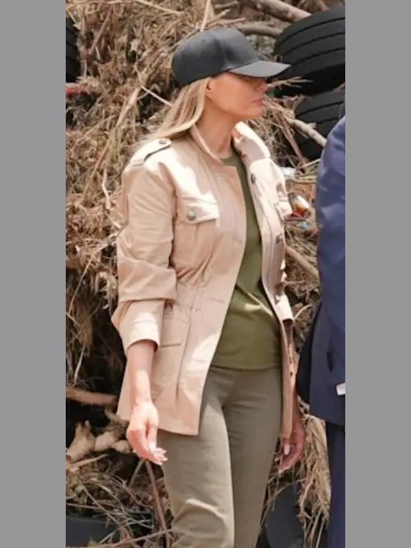 Melania Trump Jacket Beige