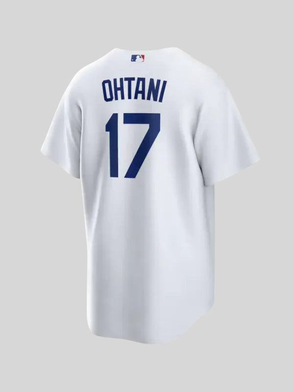 Mens Los Angeles Dodgers Shohei Ohtani Nike White 2025 World Series Home Replica Player Jersey