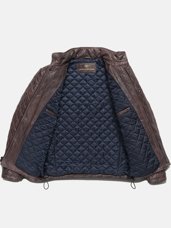 Men's Brown Highlands Leather Jacket