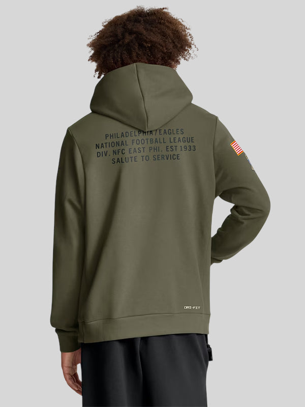 Philadelphia Eagles Salute to Service Hoodie 2025
