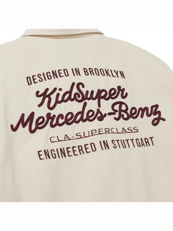 Mercedes Benz x KidSuper Work Jacket Cream