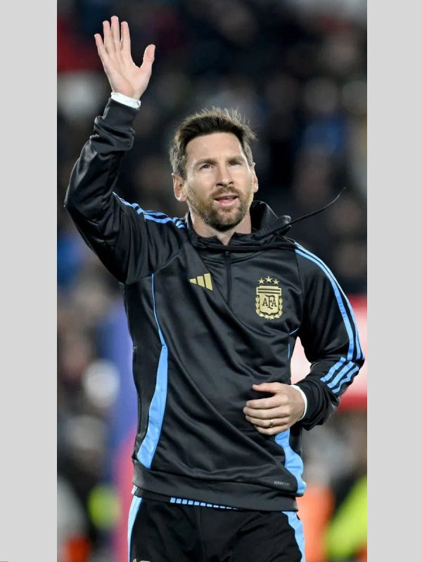 Messi Argentina Farewell Hoodie Black