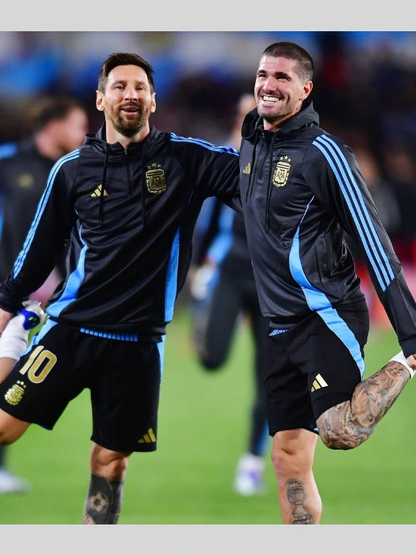 Messi Tribute Hoodie Argentina Home Game
