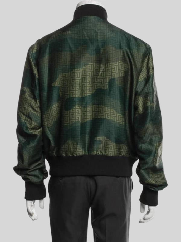 Michael Buble The Voice S28 Subtle Monogram Print Jacket