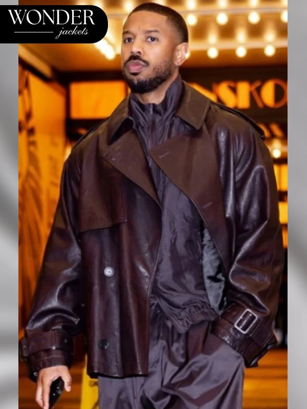 Michael B. Jordan NYC 2025 Leather Jacket