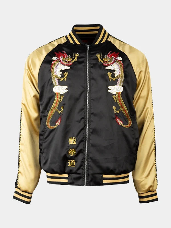 Mike Estime JFGF Institute Embroidered Satin Jacket