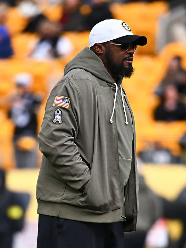 Mike Tomlin Salute to Service Steelers Jacket
