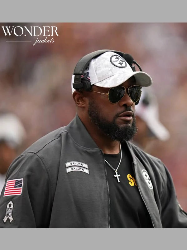 Mike Tomlin Steelers Salute to Service Jacket