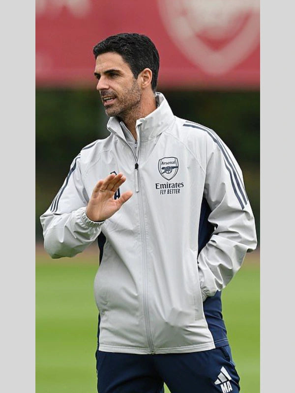 Mikel Arteta Arsenal FC Training Session 2025 Jacket
