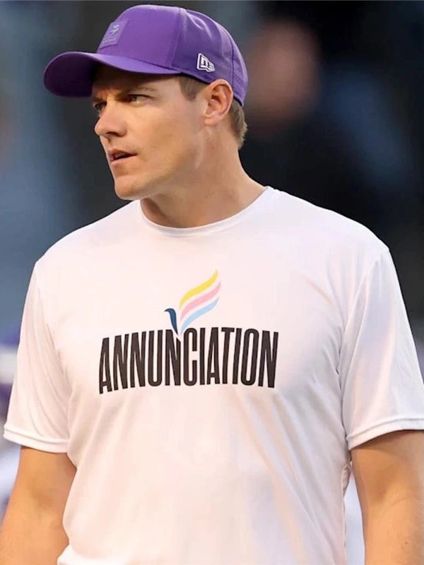 Minnesota Vikings Annunciation T-Shirt White