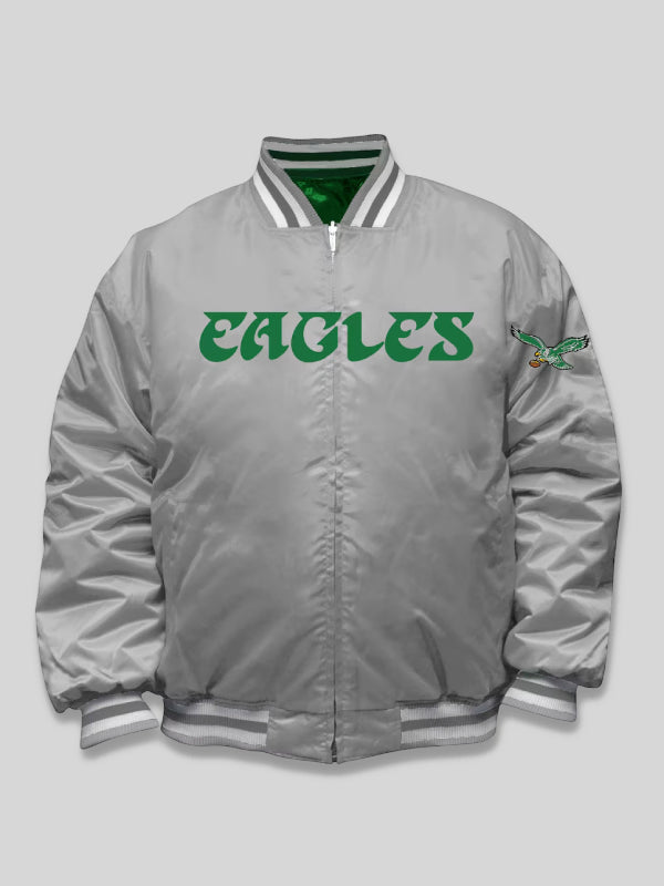 Mitchell & Ness Philadelphia Eagles Reversible Jacket Green 